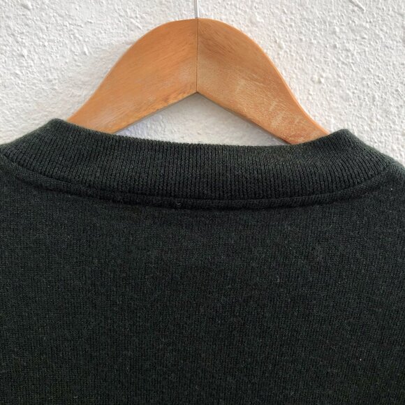 CLUB MONACO 100% Merino Wool Men's Merino Quarter Zip Pullover Sweater Size Larg - Picture 3 of 8